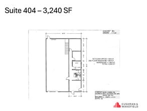 5829 W Sam Houston Pky N, Houston, TX à louer Plan d’étage- Image 1 de 1