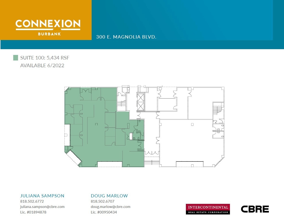 333 N Glenoaks Blvd, Burbank, CA for lease Floor Plan- Image 1 of 1