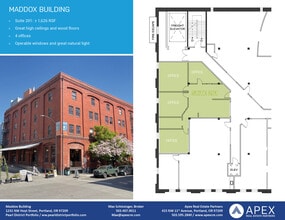 1231 NW Hoyt St, Portland, OR for lease Floor Plan- Image 1 of 1