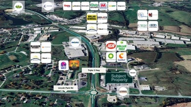 1091 Lincoln Park Rd, Springfield, KY - Aerial  map view - Image1