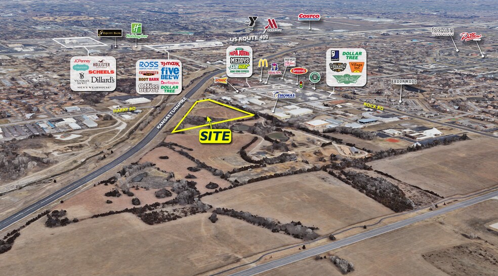 7303 E Harry St, Wichita, KS à vendre - Photo du bâtiment - Image 1 de 6