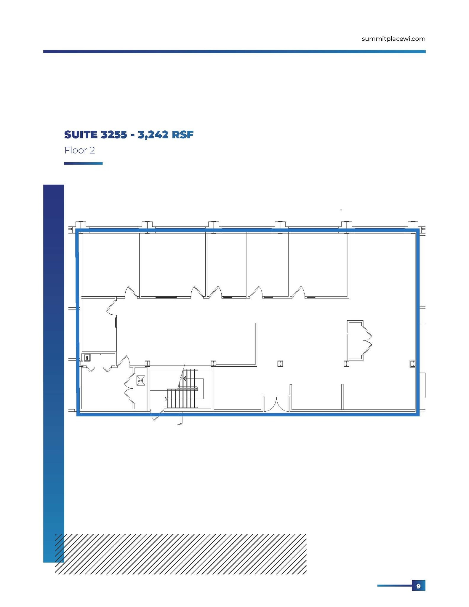 6737 W Washington St, West Allis, WI à louer Plan d’étage- Image 1 de 1