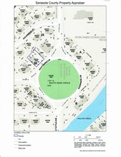 3148 Southgate Cir, Sarasota, FL - aerial  map view