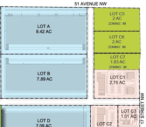 5271 17th St NW, Edmonton, AB à vendre - Plan de site - Image 2 de 5
