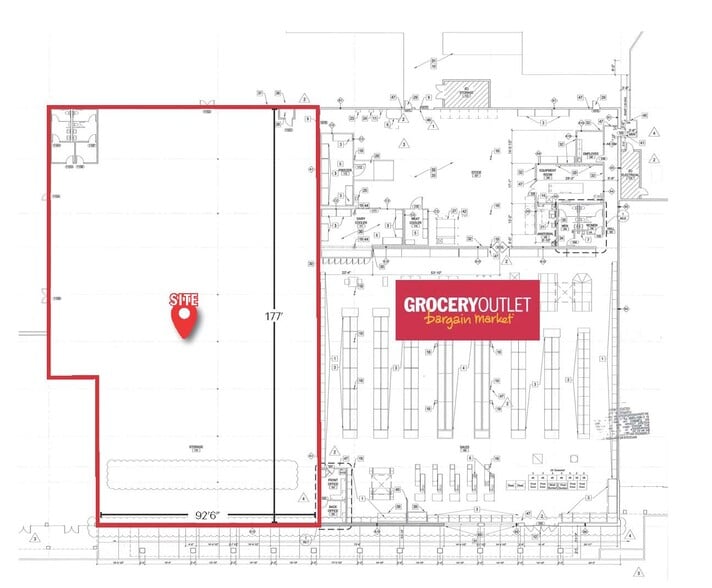 712-944 N Ventura Rd, Oxnard, CA for lease - Floor Plan - Image 1 of 4