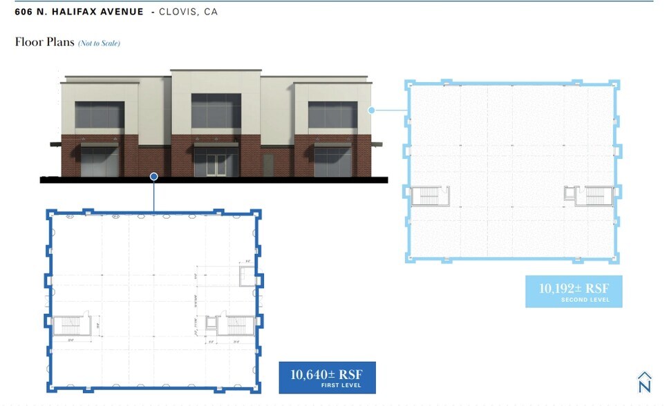 606 N Halifax Ave, Clovis, CA à louer - Plan d’étage - Image 2 de 2