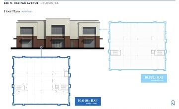 606 N Halifax Ave, Clovis, CA for lease Floor Plan- Image 1 of 1