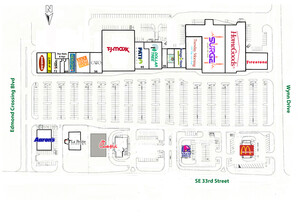 18-24 E 33rd St, Edmond, OK à louer Plan de site- Image 2 de 2