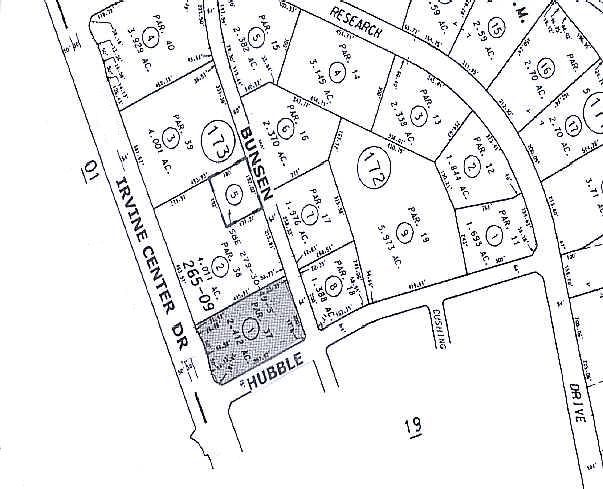 15 Hubble, Irvine, CA à louer - Plan cadastral - Image 3 de 8