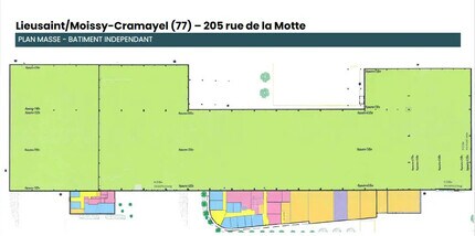 Industrial in Lieusaint for lease Floor Plan- Image 1 of 1