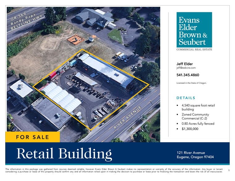 121 River Ave, Eugene, OR à vendre - Photo du bâtiment - Image 3 de 5