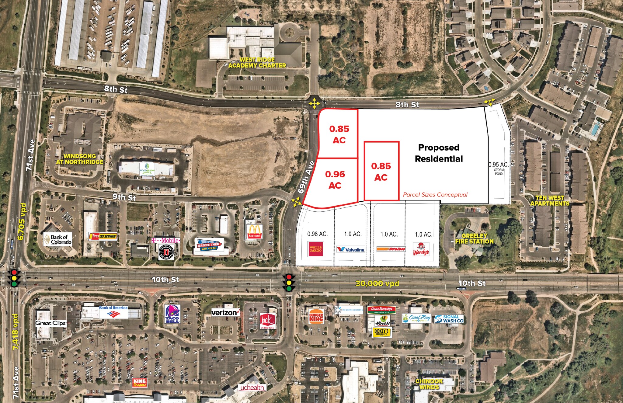 10th Street, Greeley, CO à louer Photo du bâtiment- Image 1 de 5