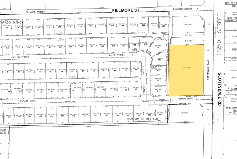 2240 N Scottsdale Rd, Tempe, AZ à louer - Plan cadastral - Image 2 de 17