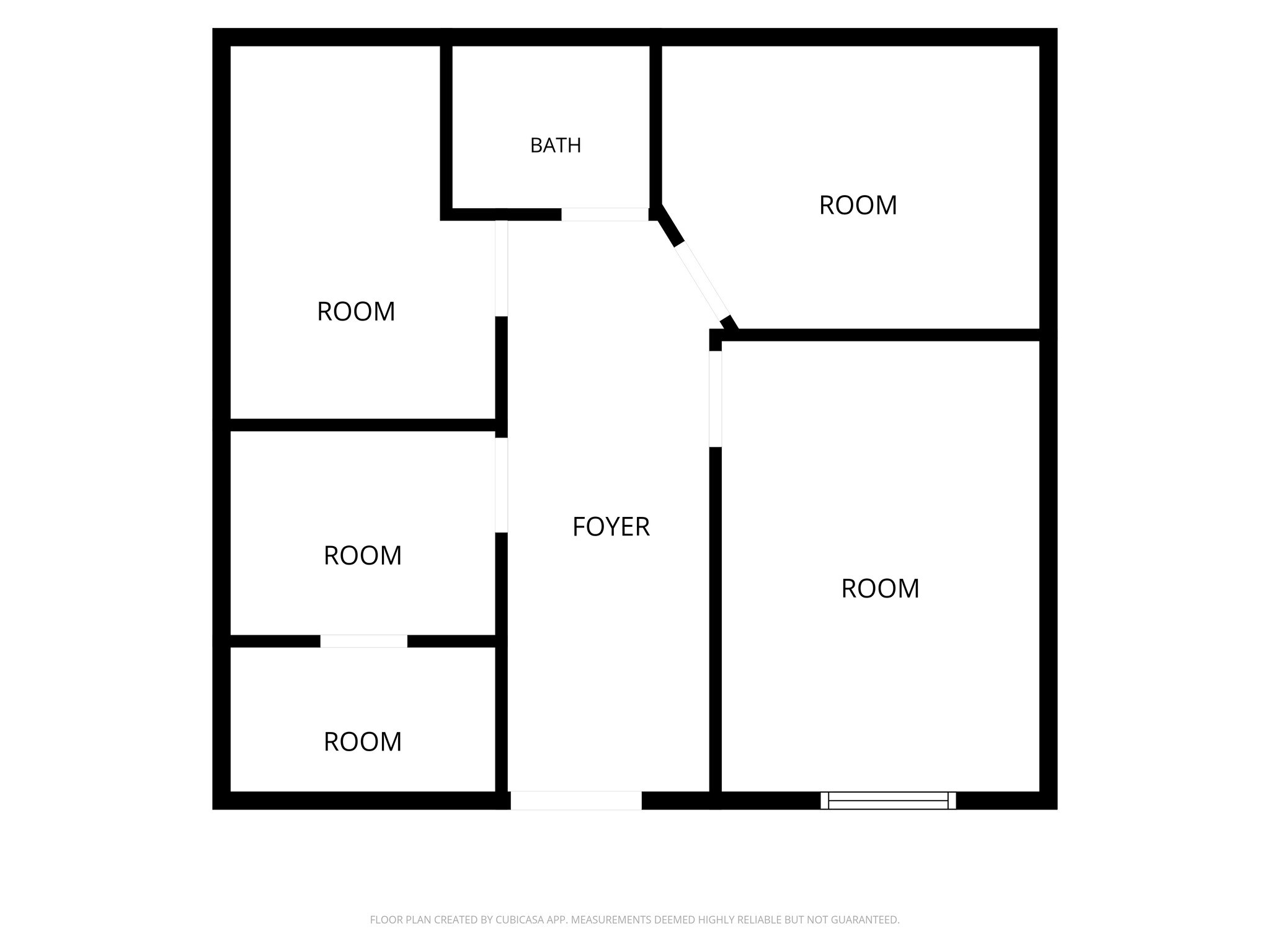 101-121 Yacht Club Dr, Saint Augustine, FL à louer Plan d’étage- Image 1 de 1