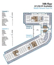 600 Washington Blvd, Stamford, CT à louer Plan d’étage- Image 1 de 2