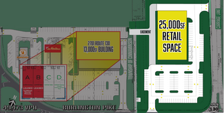 Plus de détails pour 2901 Route 130, Delran, NJ - Terrain à louer
