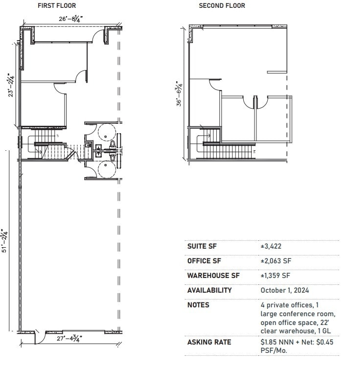 8 Goodyear, Irvine, CA for lease Floor Plan- Image 1 of 1