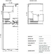 8 Goodyear, Irvine, CA for lease Floor Plan- Image 1 of 1
