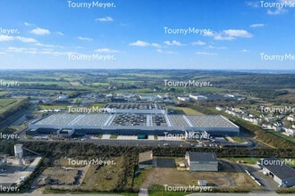 Bain-de-Bretagne - Aerial  map view