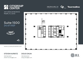 201 S Biscayne Blvd, Miami, FL for lease Floor Plan- Image 1 of 10