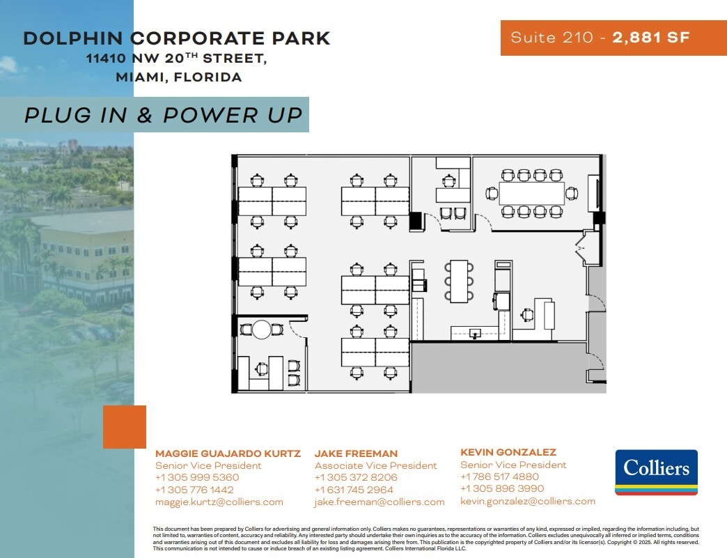 11410 NW 20th St, Miami, FL for lease Floor Plan- Image 1 of 2