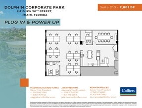 11410 NW 20th St, Miami, FL for lease Floor Plan- Image 1 of 2
