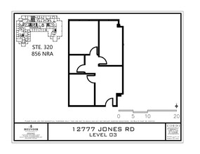 12777 Jones Rd, Houston, TX à louer Plan de site- Image 1 de 2