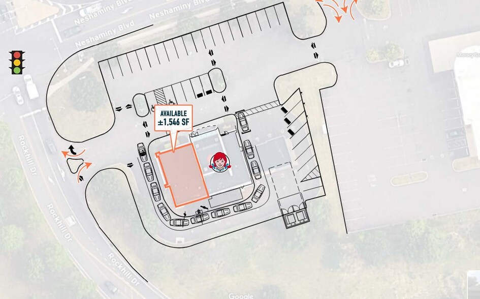 3805 Neshaminy Blvd, Bensalem, PA à louer - Aérien - Image 2 de 3