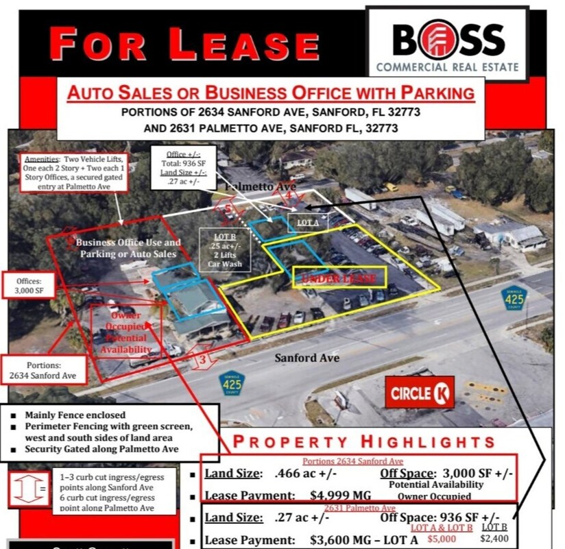 2634 Sanford Ave, Sanford, FL à louer Photo principale- Image 1 de 2