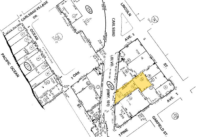 3056-3162 Carlsbad Blvd, Carlsbad, CA for sale - Plat Map - Image 2 of 6