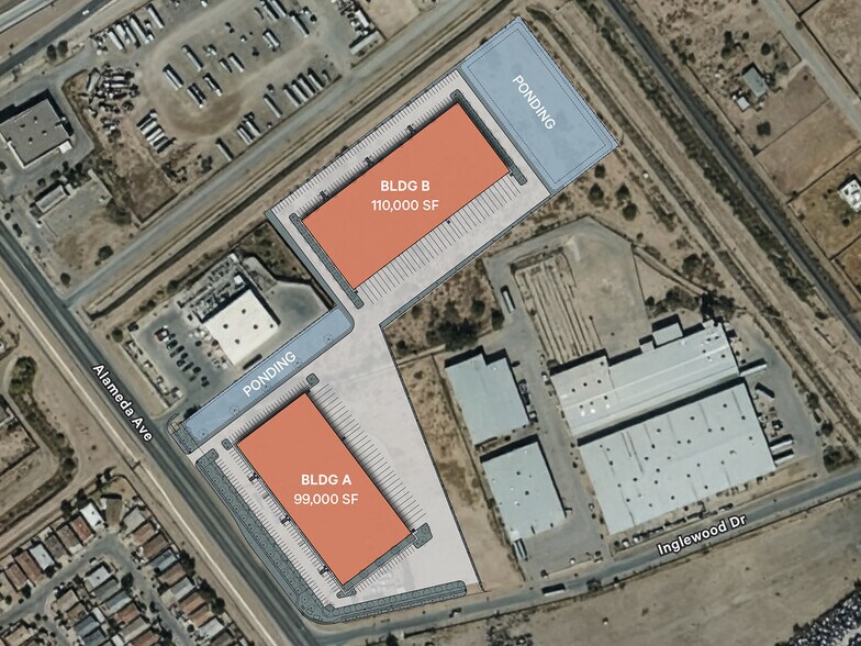 9619 Alameda Ave, El Paso, TX à vendre - Photo du bâtiment - Image 2 de 4