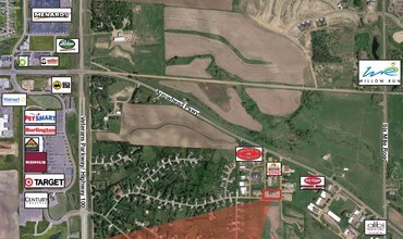 1109 S Commerce Ave, Sioux Falls, SD - Aerial  map view