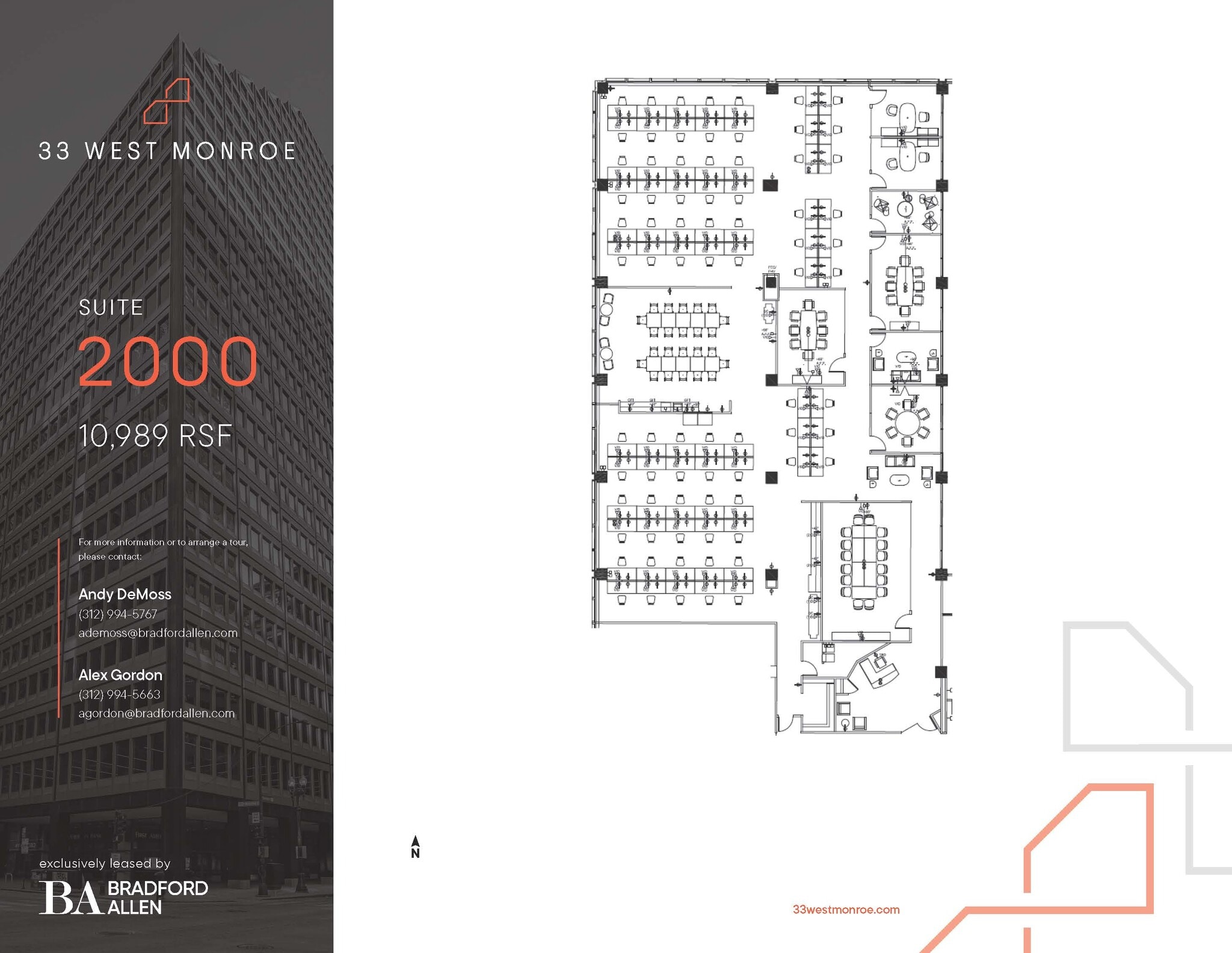 33 W Monroe St, Chicago, IL for lease Floor Plan- Image 1 of 5