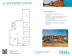 6912 Main St, Downers Grove, IL for lease Floor Plan- Image 1 of 1