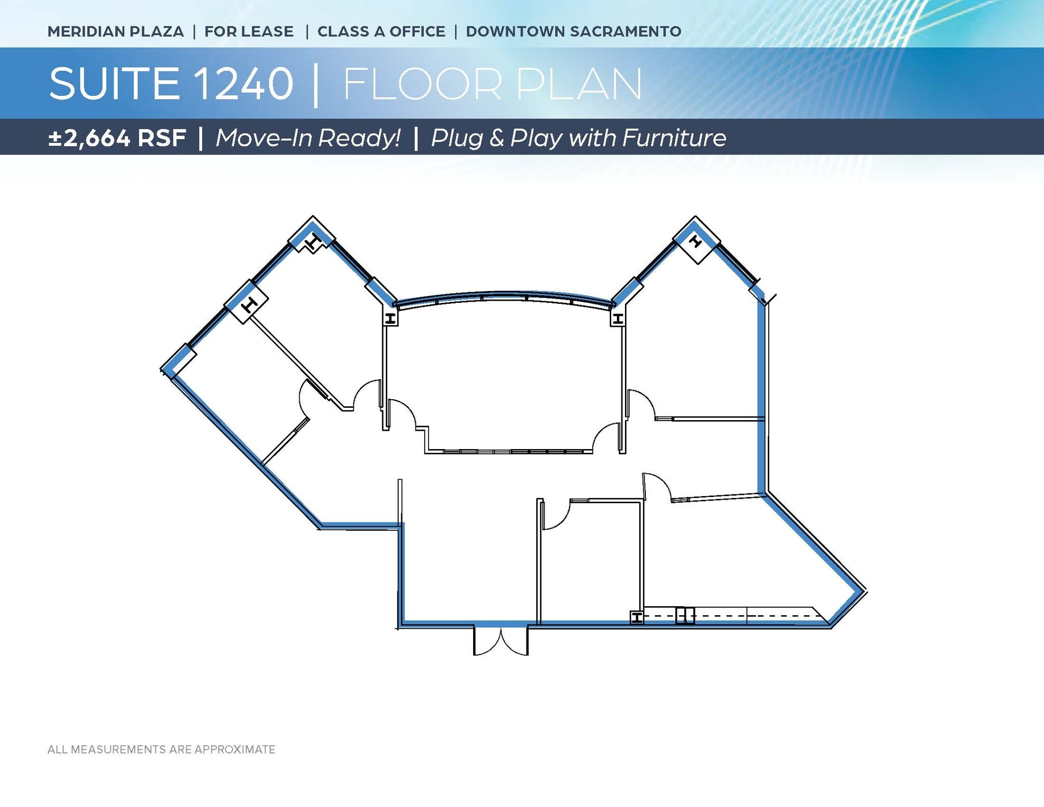 1415 L St, Sacramento, CA à louer Plan d’étage- Image 1 de 1