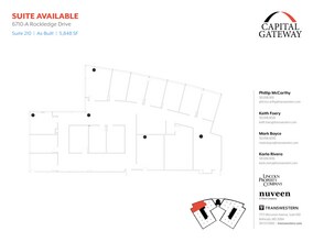6700 Rockledge Dr, Bethesda, MD for lease Floor Plan- Image 1 of 1