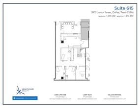 3900 Junius St, Dallas, TX for lease Floor Plan- Image 1 of 1