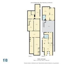 408-412 Cortland Ave, San Francisco, CA for lease Site Plan- Image 1 of 50