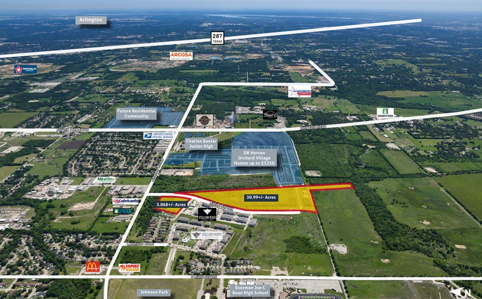 8932 Balch St, Fort Worth, TX à vendre - Photo du bâtiment - Image 2 de 4