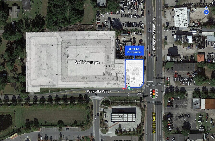 5698 S Orange Blossom Trl, Orlando, FL à louer - Plan de site - Image 1 de 2