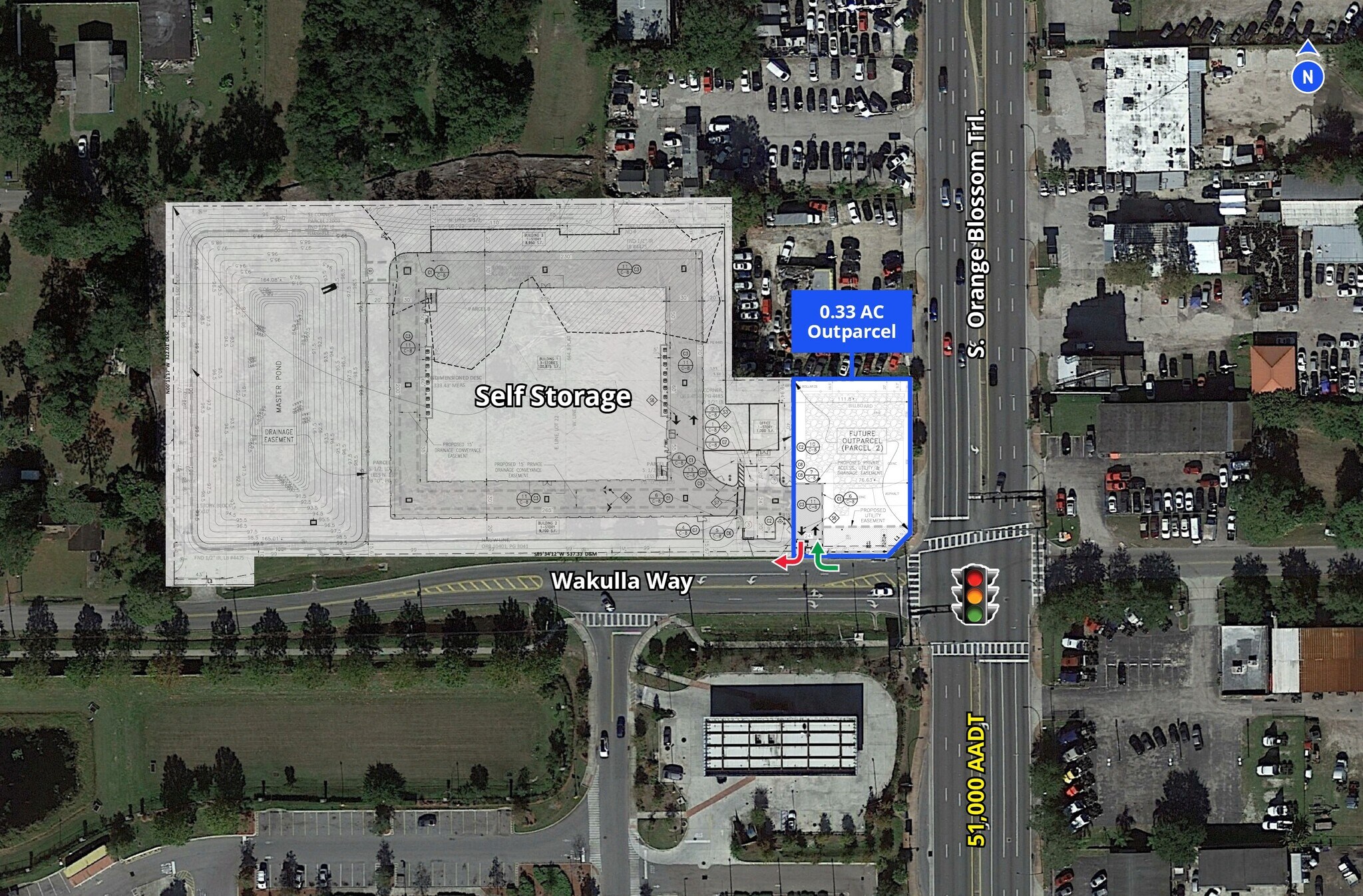 5698 S Orange Blossom Trl, Orlando, FL à louer Plan de site- Image 1 de 3