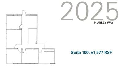 2025 Hurley Way, Sacramento, CA for lease Floor Plan- Image 1 of 1