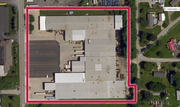 3308 Charlotte Ave, Elkhart, IN - Aérien  Vue de la carte