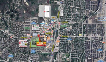 9713 White Settlement Road, Fort Worth, TX - AERIAL  map view