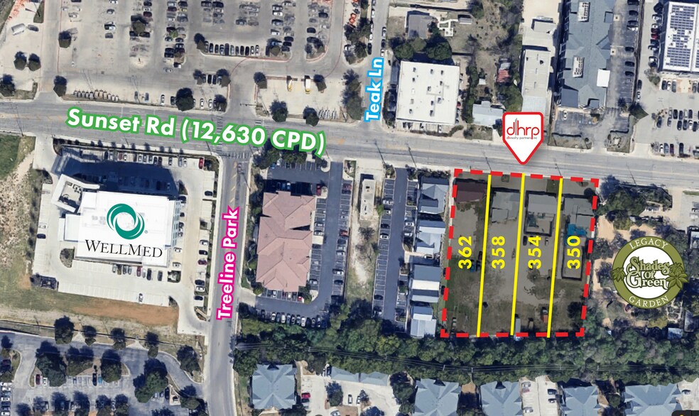 350-362 W Sunset Rd, San Antonio, TX à louer - Aérien - Image 2 de 17