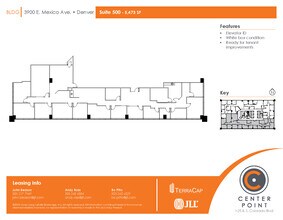 3900 E Mexico Ave, Denver, CO for lease Floor Plan- Image 2 of 3