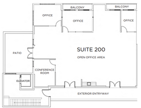 55 Shaver St, San Rafael, CA à louer Plan d’étage- Image 1 de 1