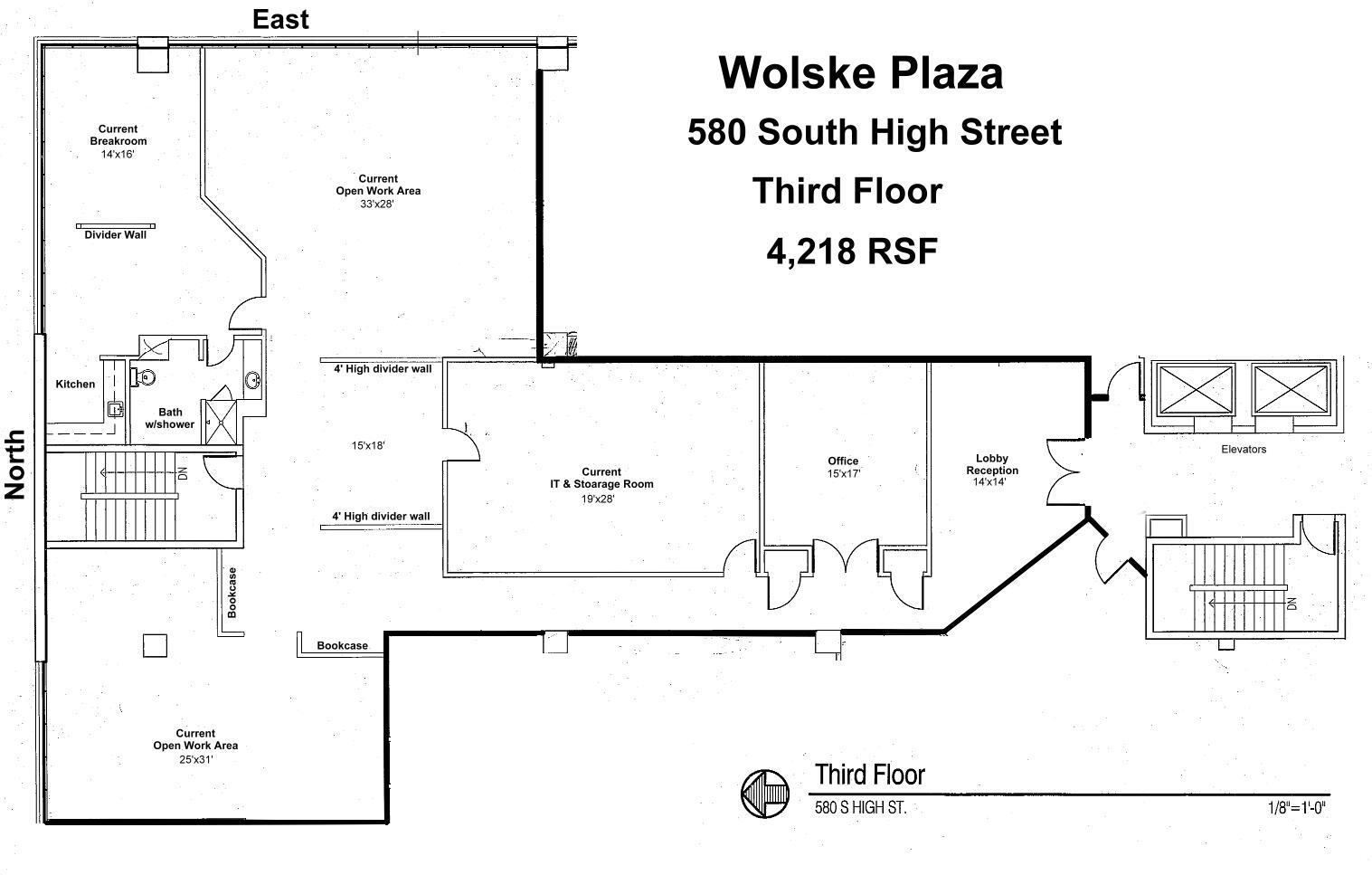 580 S High St, Columbus, OH for lease Floor Plan- Image 1 of 15