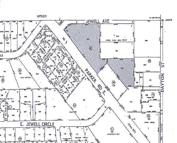 1950 S Parker Rd, Denver, CO à vendre - Plan cadastral - Image 3 de 3