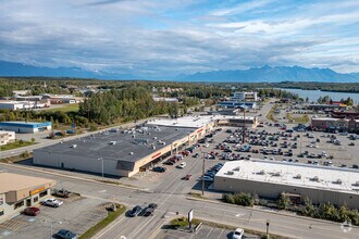 591-695 E Parks Hwy, Wasilla, AK - Aérien Vue de la carte